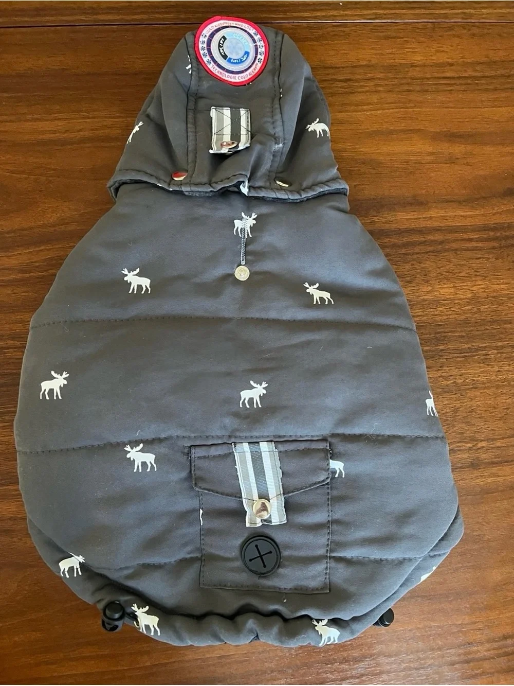 Size medium Dog puffer jacket